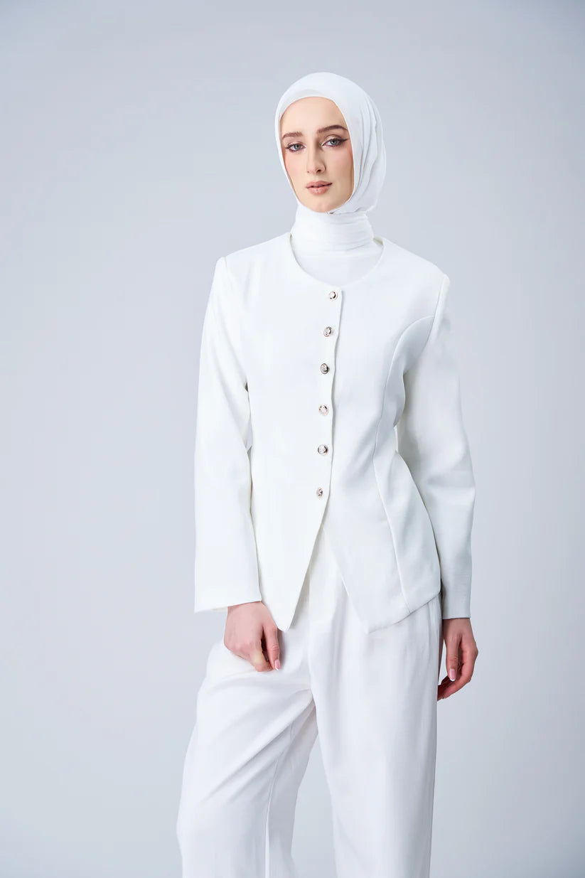 [★New] HoodX Curve in Pearl White