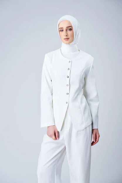 [★New] HoodX Curve in Pearl White