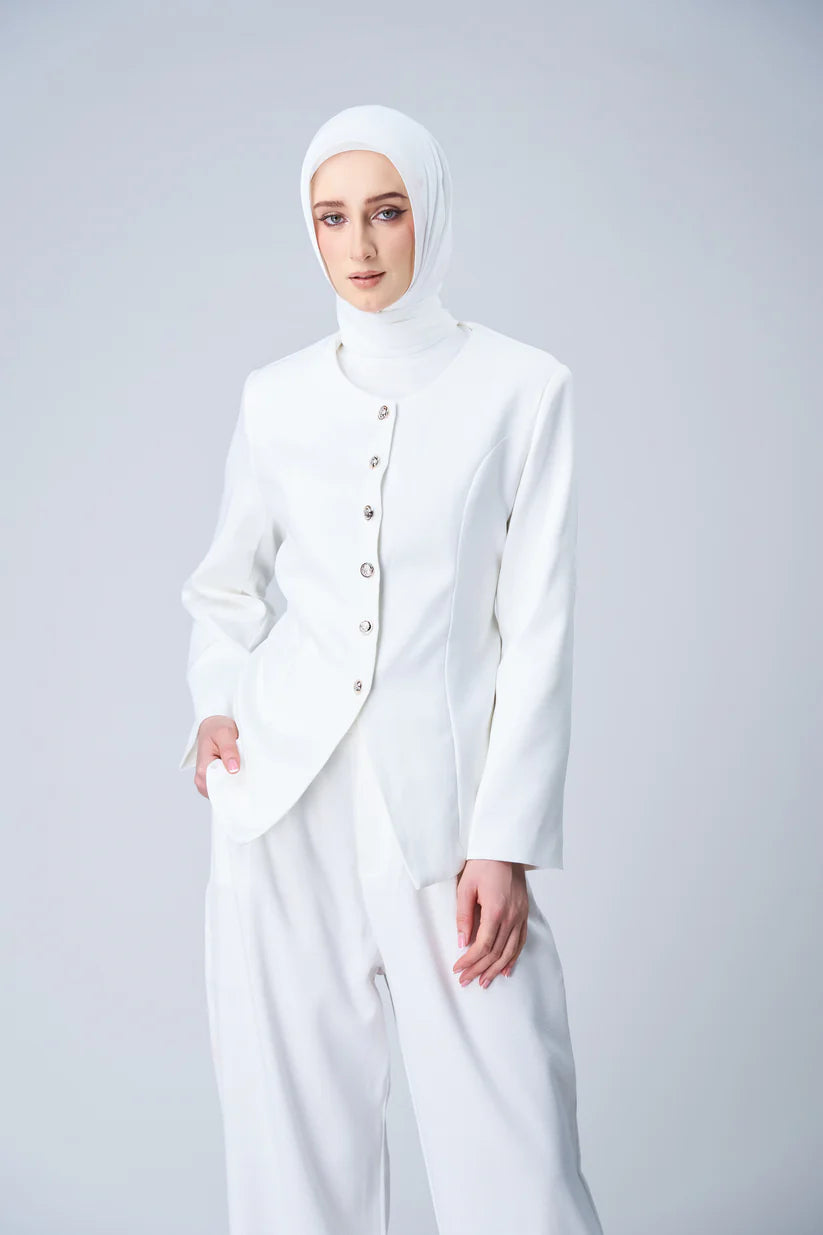 [★New] HoodX Curve in Pearl White