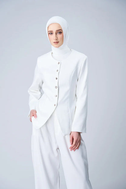 [★New] HoodX Curve in Pearl White