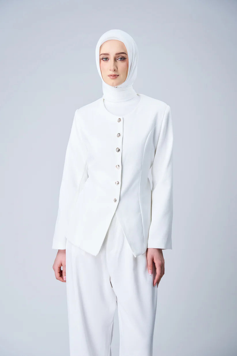 [★New] HoodX Curve in Pearl White