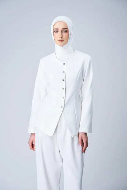 [★New] HoodX Curve in Pearl White