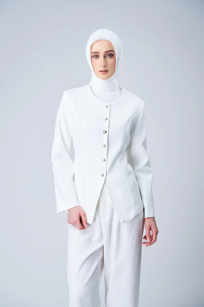 [★New] HoodX Curve in Pearl White