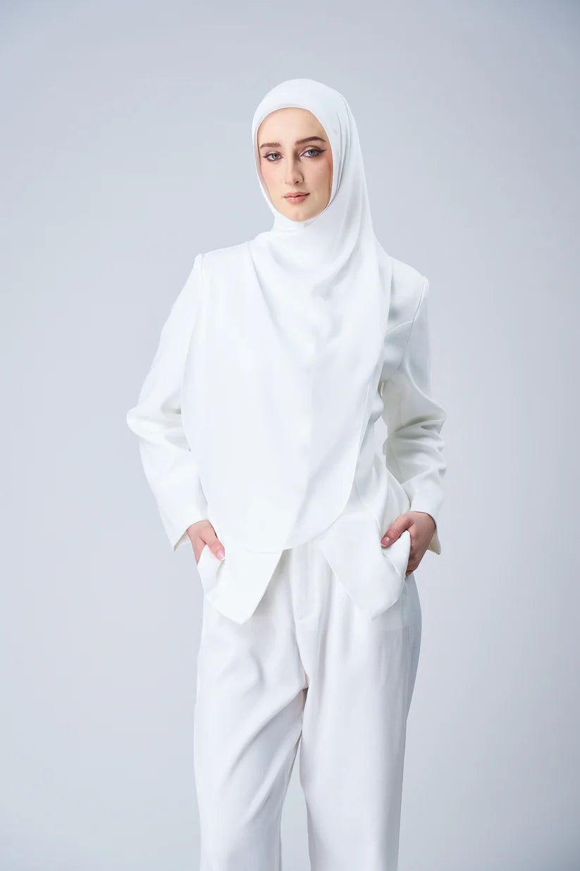 [★New] HoodX Curve in Pearl White