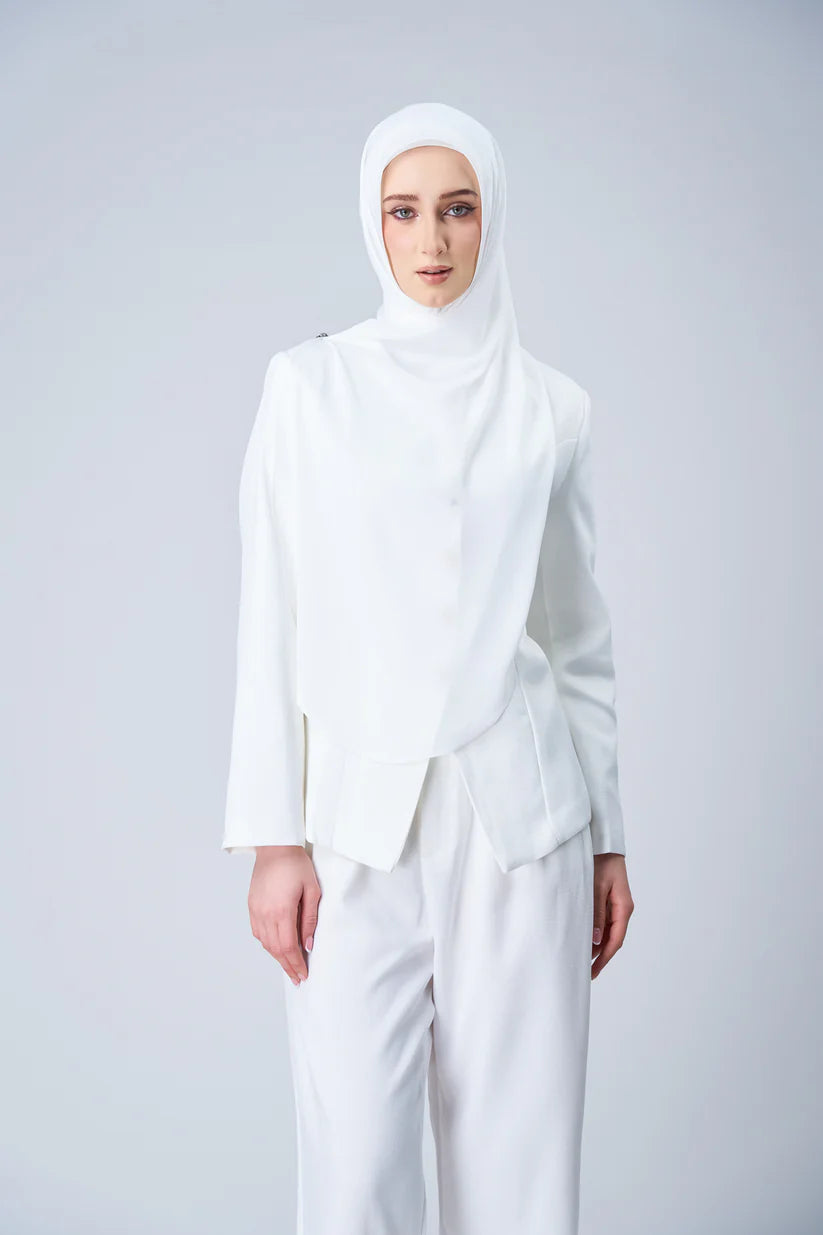 [★New] HoodX Curve in Pearl White