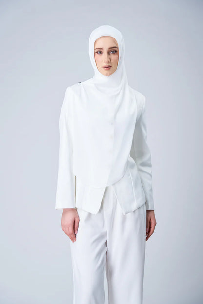 [★New] HoodX Curve in Pearl White