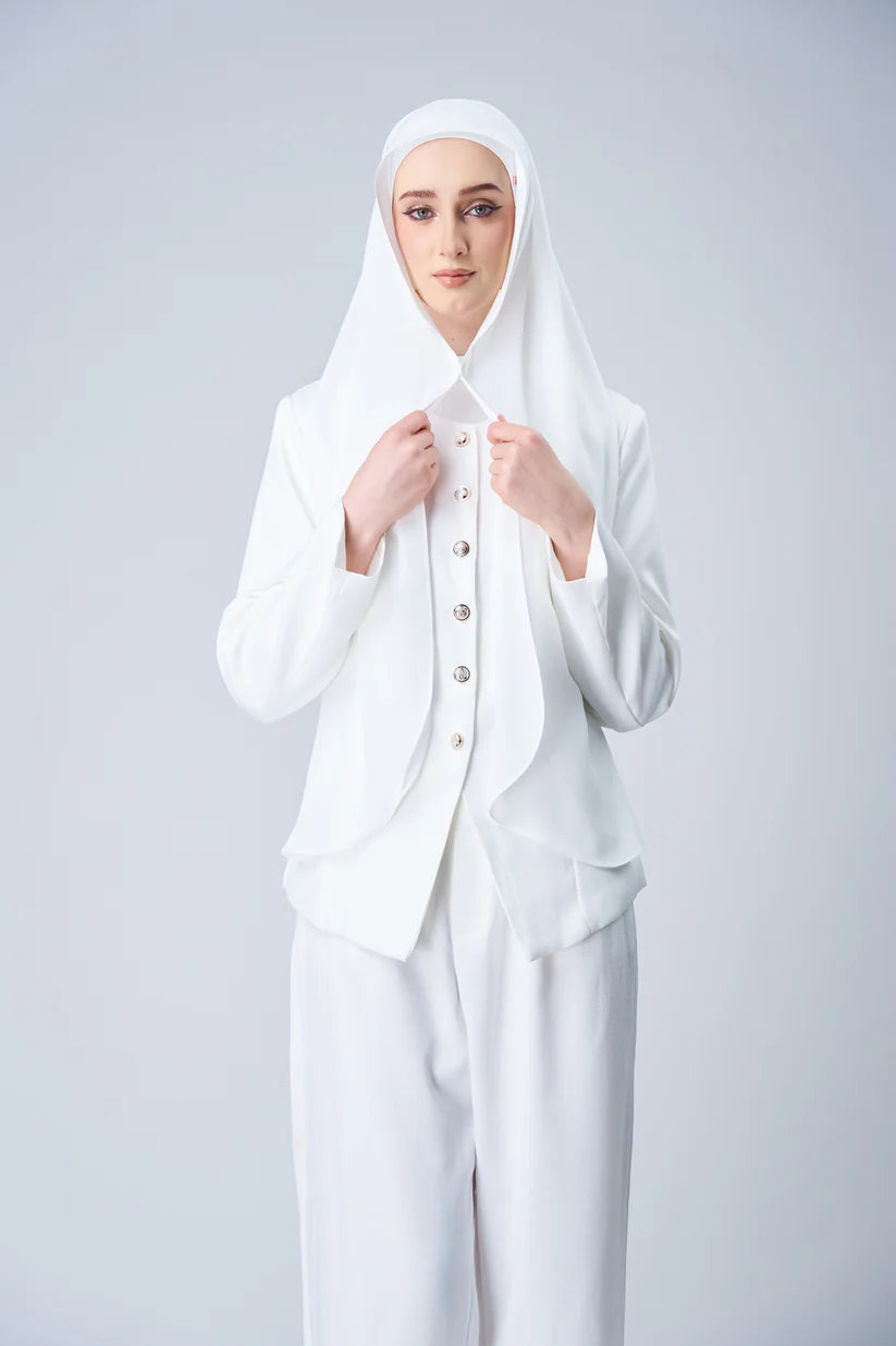 [★New] HoodX Curve in Pearl White