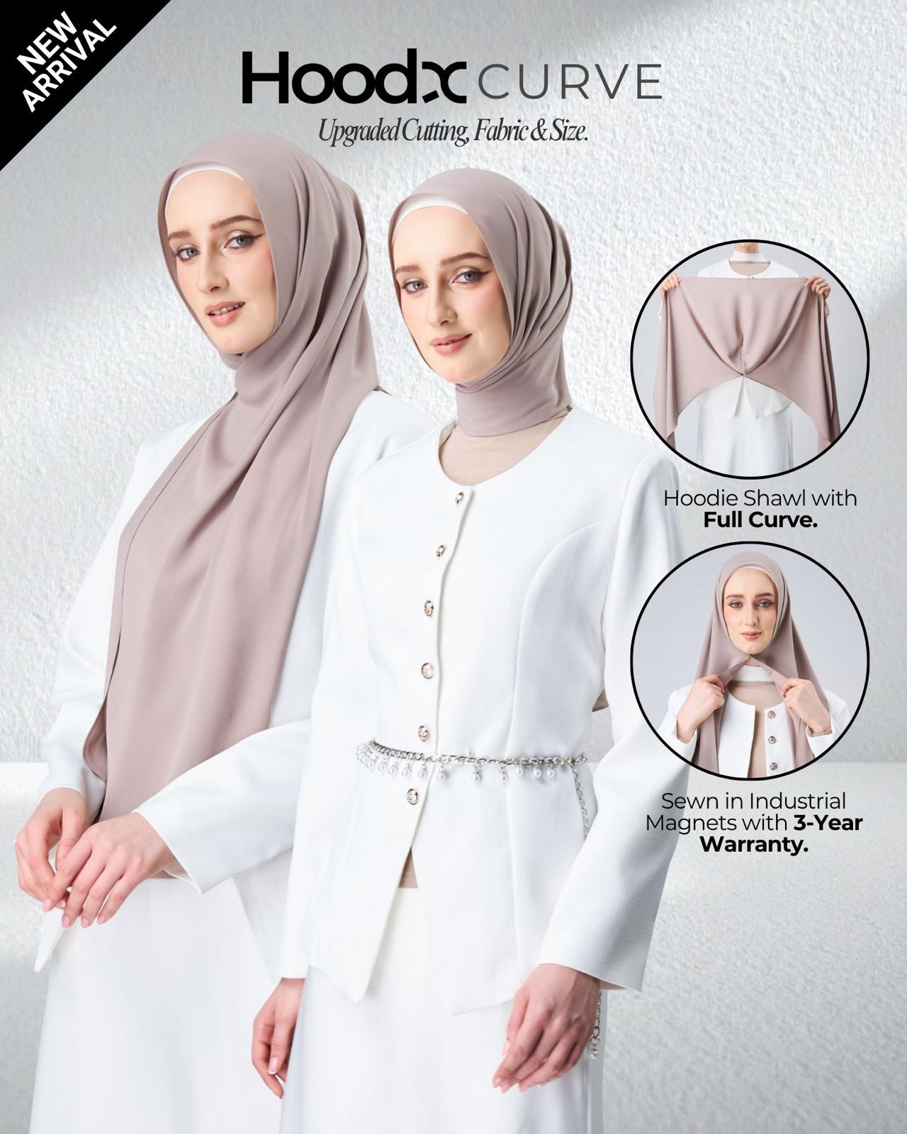 [★New] HoodX Curve in Taupe