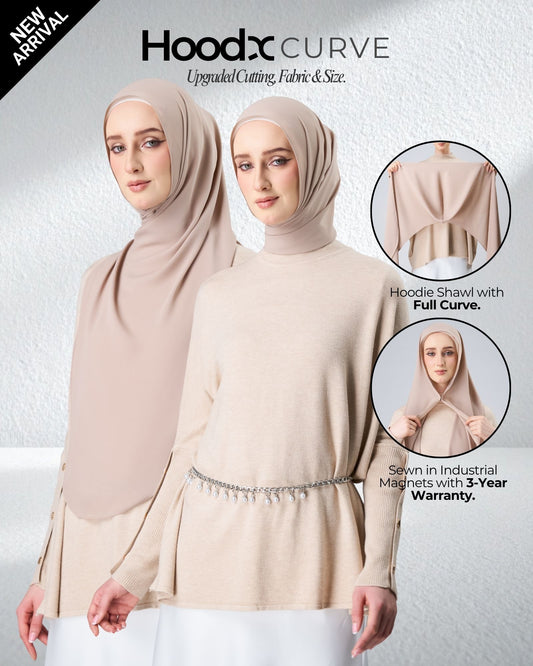 [★New] HoodX Curve in Sandstone