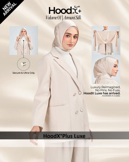 [★New] HoodX⁺Plus Luxe in Linen Dusk