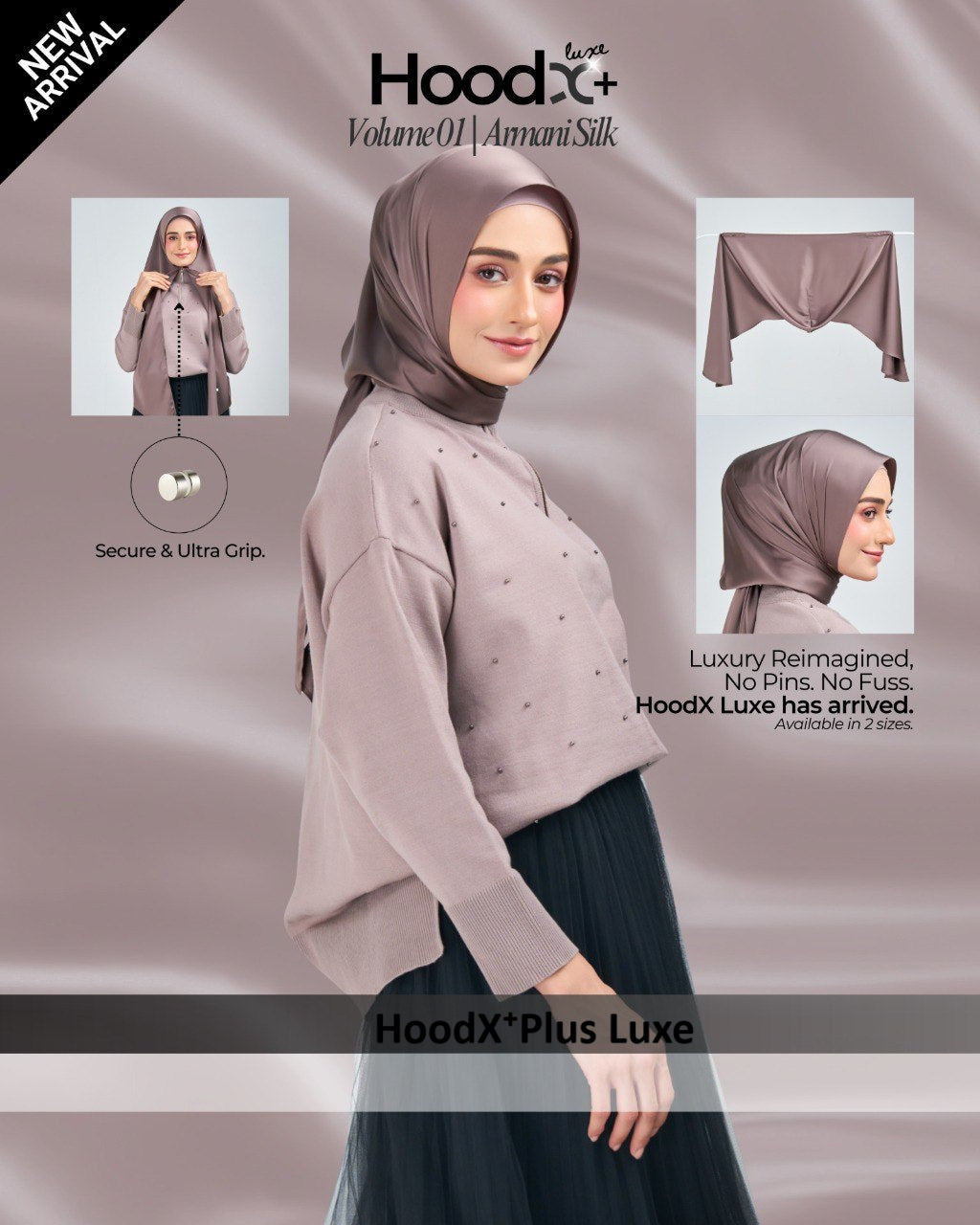 [★New] HoodX⁺Plus Luxe in Truffle