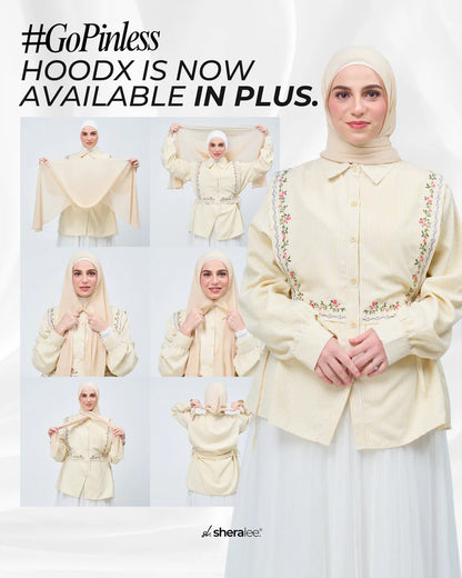 [★New] HoodX⁺Plus in Chai