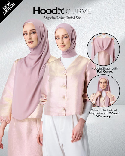 [★New] HoodX Curve in Rose