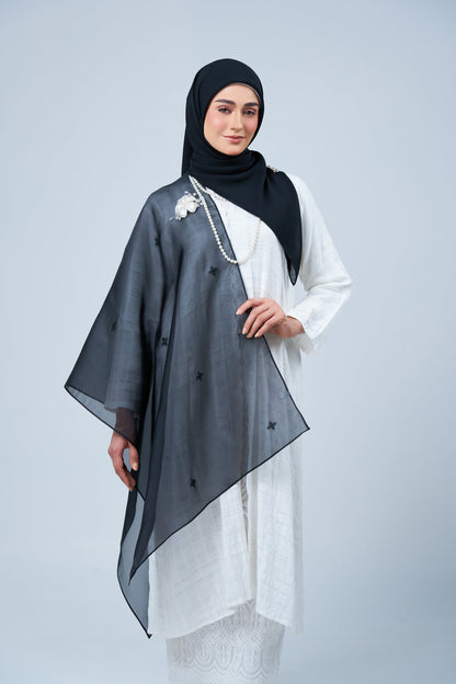 2IN1 Rhea Raya Set in Cempaka [Classic Black]