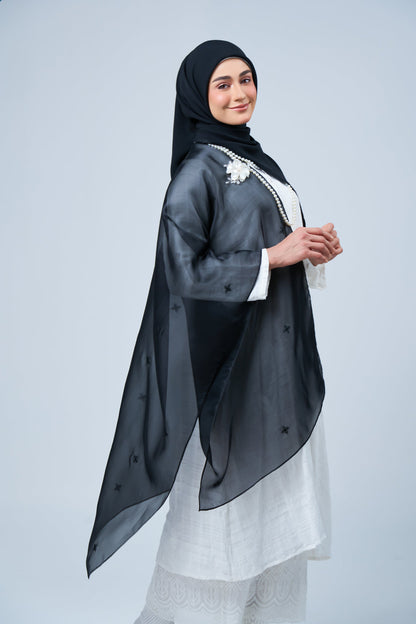 2IN1 Rhea Raya Set in Cempaka [Classic Black]