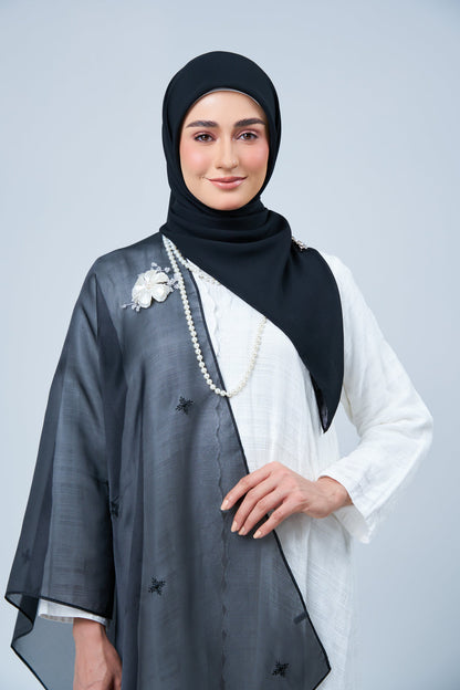 2IN1 Rhea Raya Set in Cempaka [Classic Black]