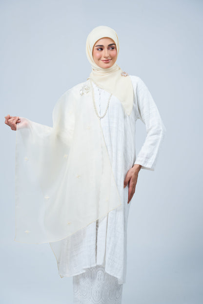 2IN1 Rhea Raya Set in Lestari [Nude Yellow]