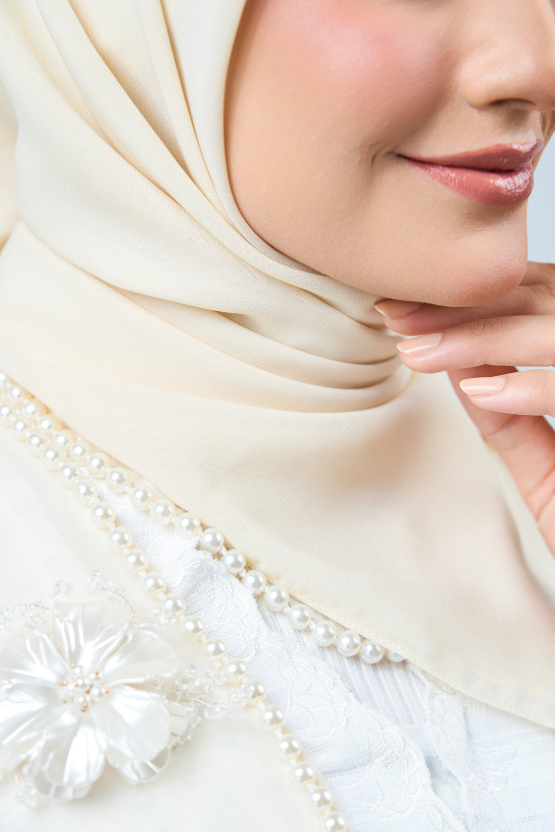 2IN1 Rhea Raya Set in Lestari [Nude Yellow]