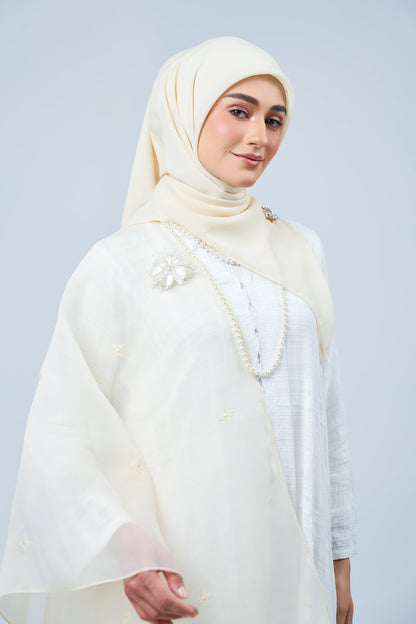 2IN1 Rhea Raya Set in Lestari [Nude Yellow]
