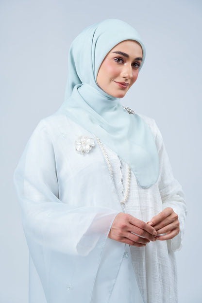 Selendang Rhea in Embun [Light Tiffany]