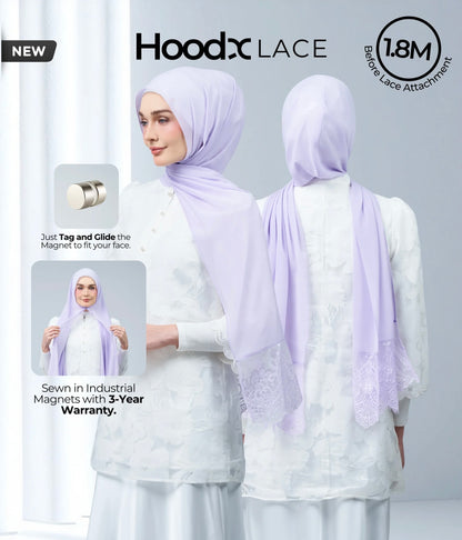 HoodX Lace in Lilac