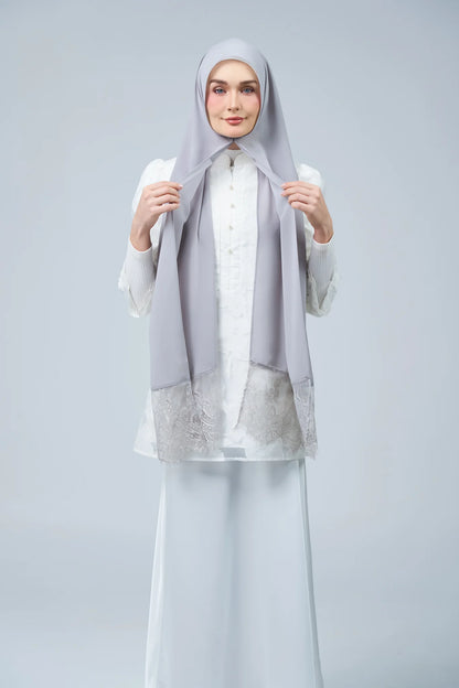 HoodX Lace in Pewter