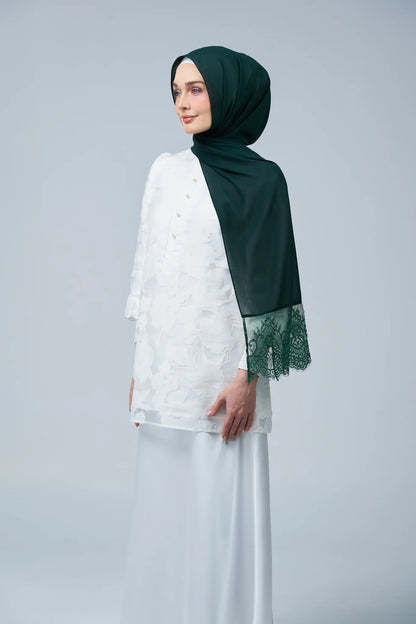 HoodX Lace in Deep Green