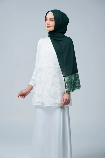 HoodX Lace in Deep Green