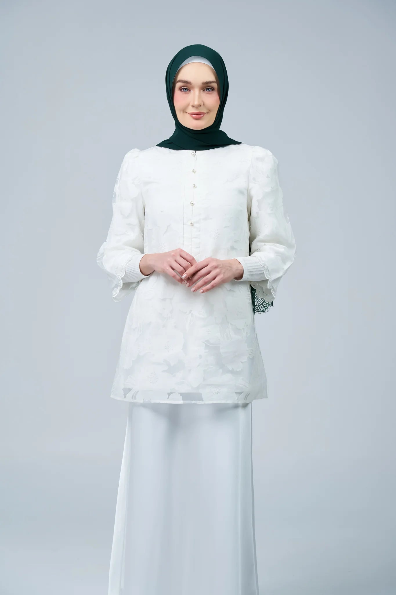 HoodX Lace in Deep Green