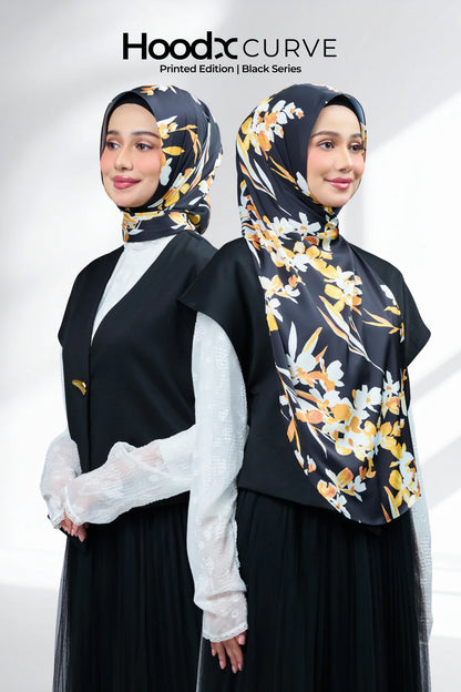 HoodX Curve Printed in Soleil Bloom