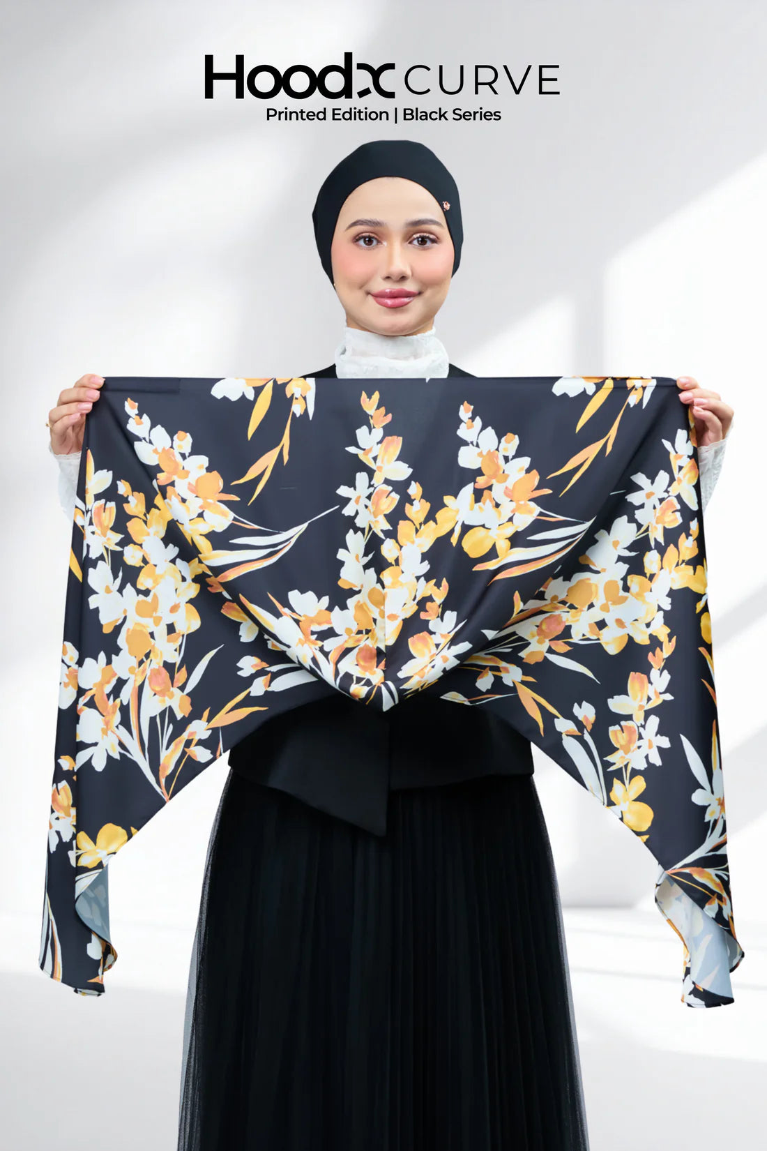 HoodX Curve Printed in Soleil Bloom
