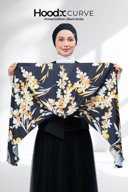 HoodX Curve Printed in Soleil Bloom