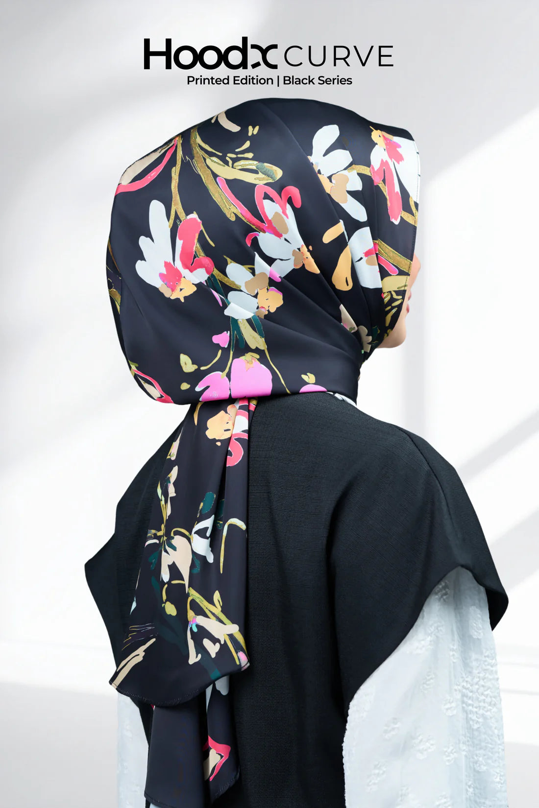 HoodX Curve Printed in Onyx Blush
