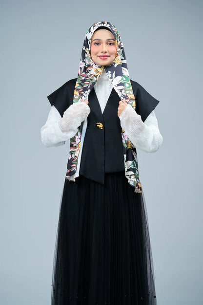 HoodX Curve Printed in Midnight Forest