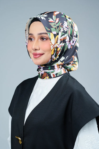 HoodX Curve Printed in Midnight Forest