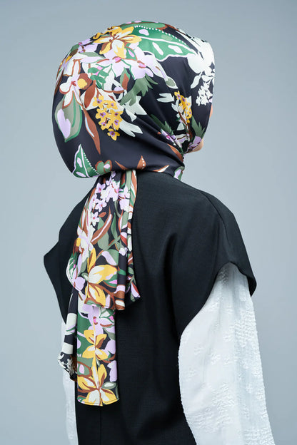 HoodX Curve Printed in Midnight Forest