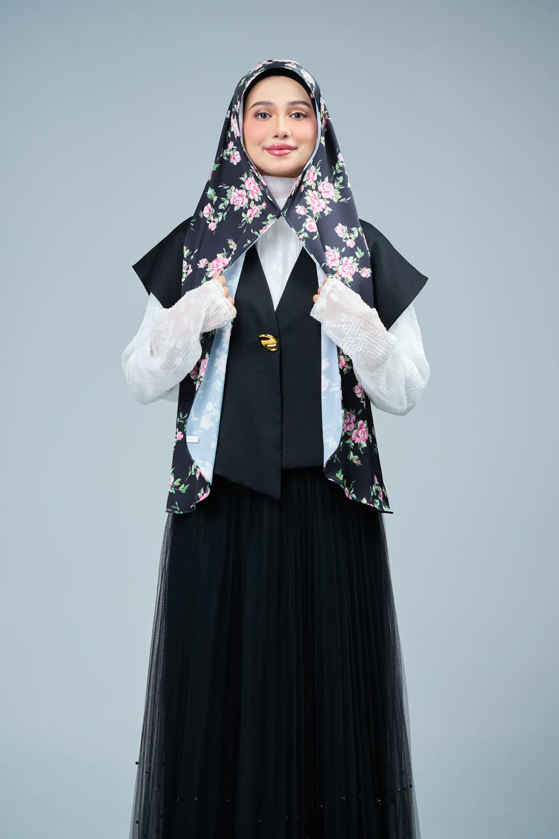 HoodX Curve Printed in Whispering Rose