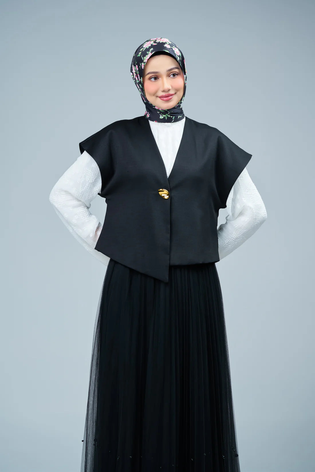 HoodX Curve Printed in Whispering Rose