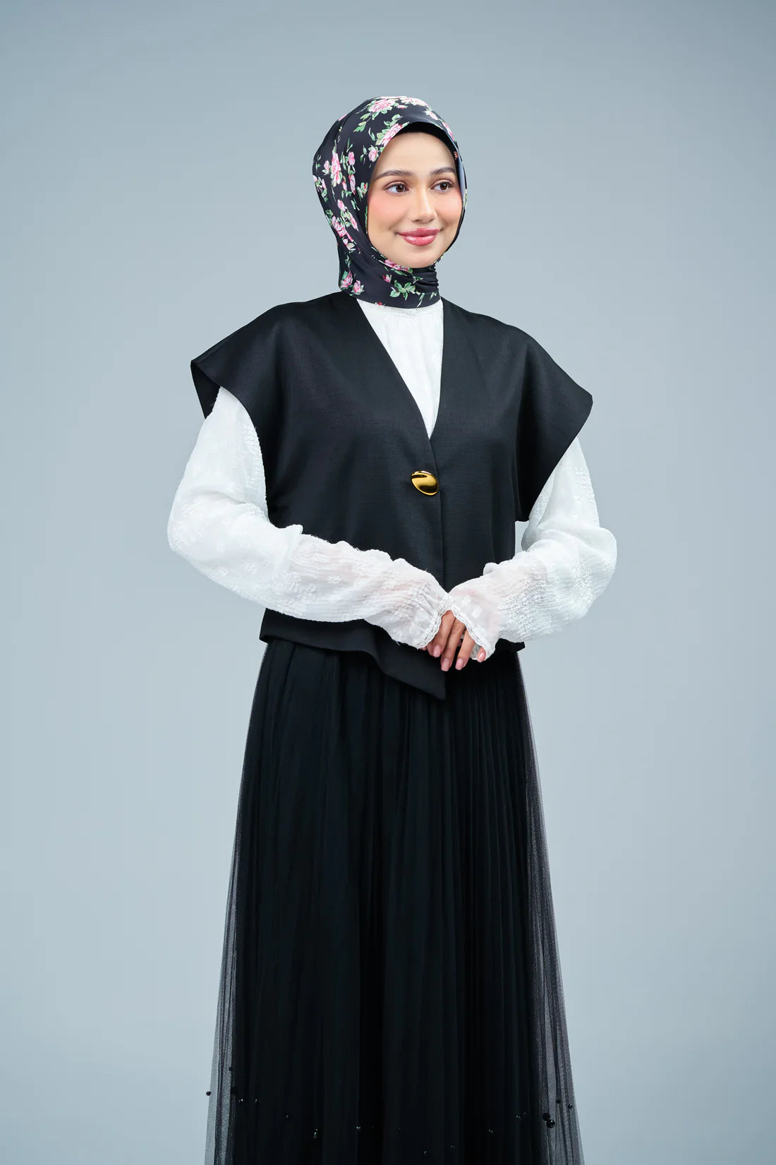 HoodX Curve Printed in Whispering Rose