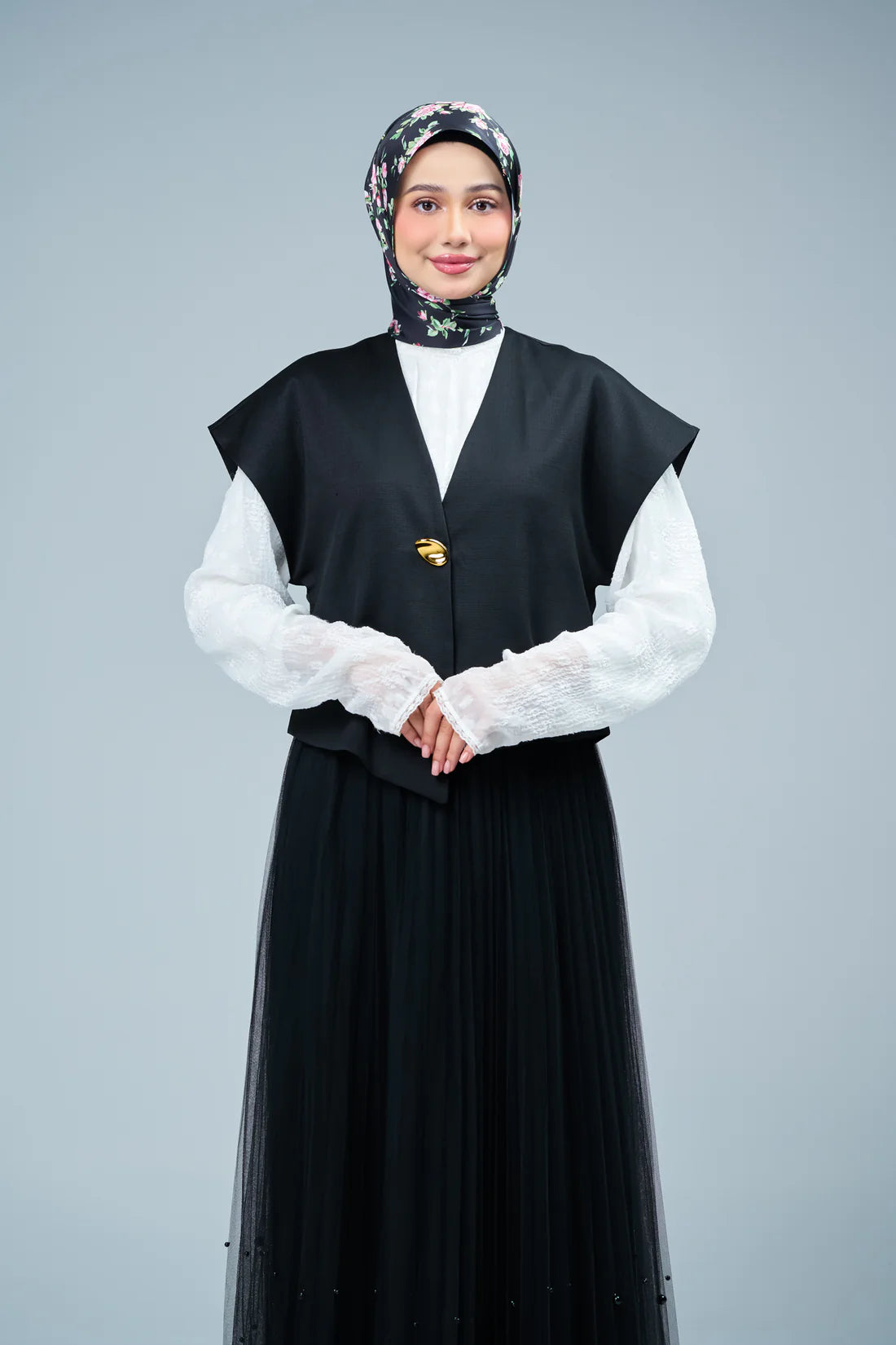 HoodX Curve Printed in Whispering Rose