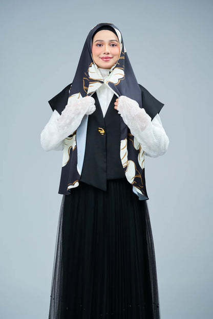 HoodX Curve Printed in Obsidian Lux