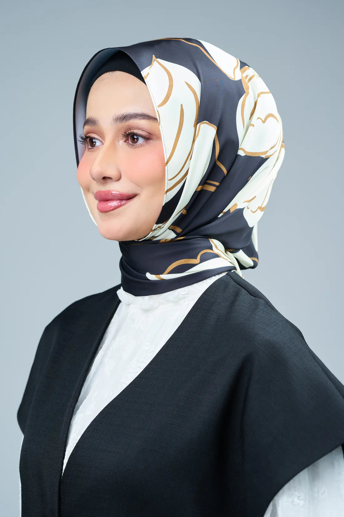 HoodX Curve Printed in Obsidian Lux