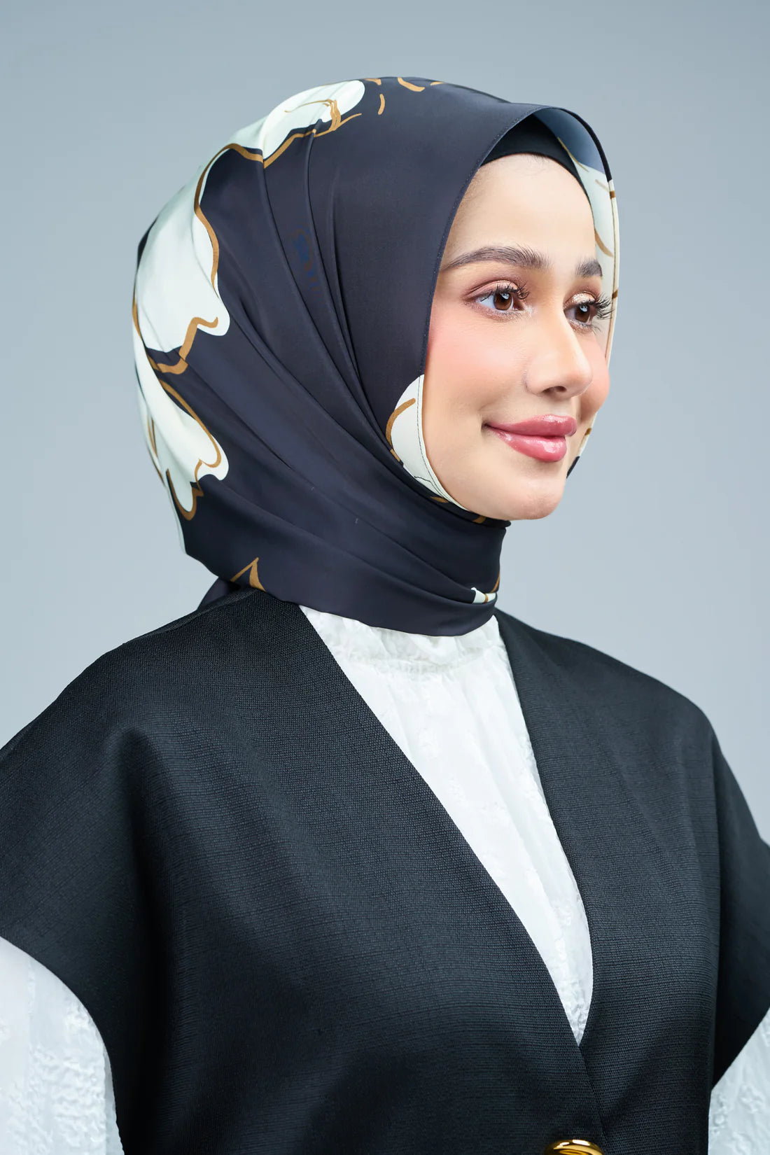 HoodX Curve Printed in Obsidian Lux