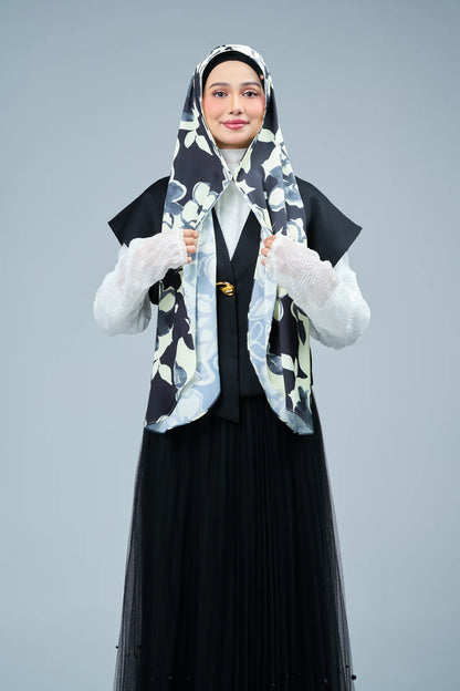 HoodX Curve Printed in Misty Petal