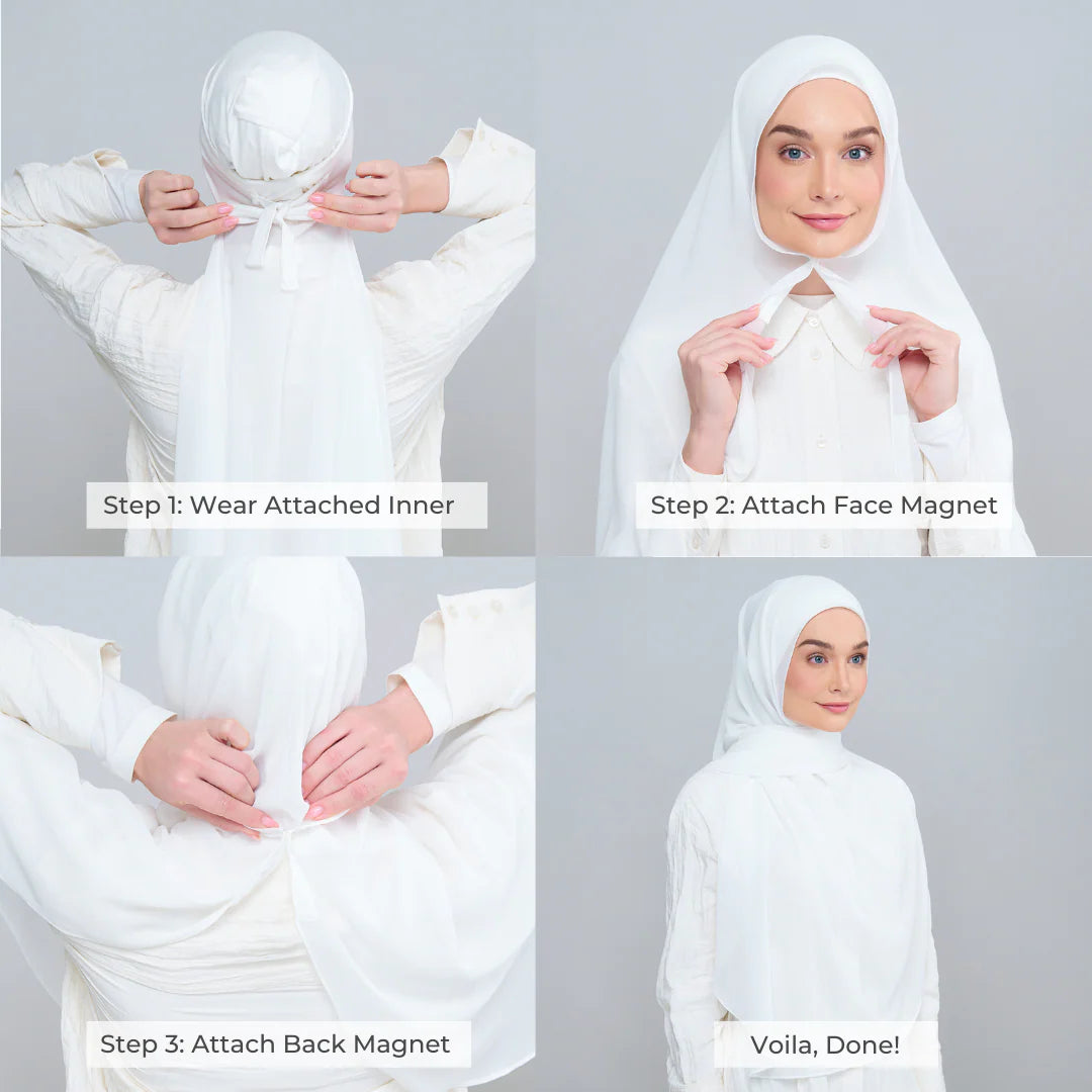 3IN1 Instant Faith Tag n' Go in Bridal White