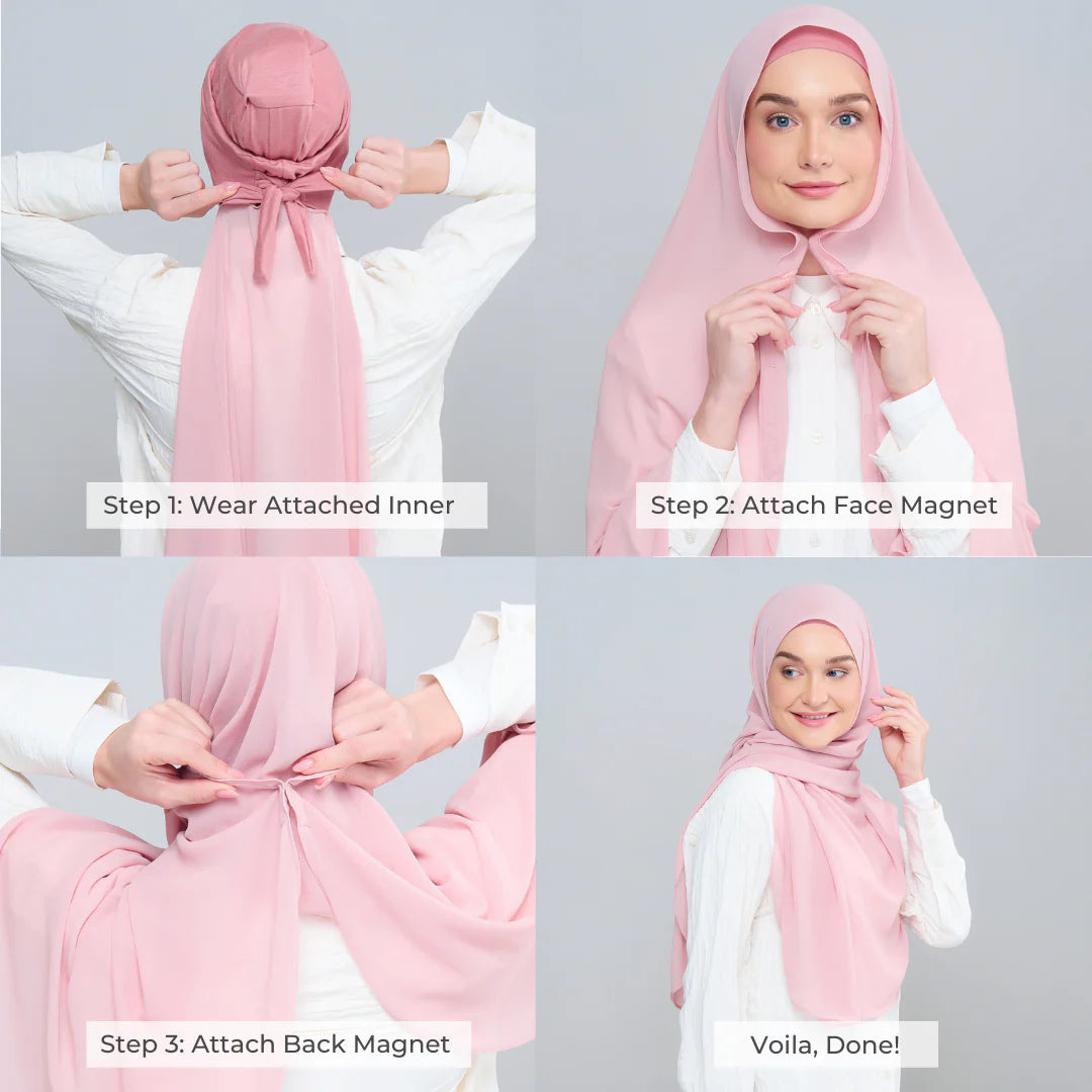 3IN1 Instant Faith Tag n' Go in Dusty Pink