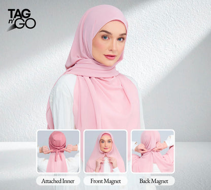 3IN1 Instant Faith Tag n' Go in Dusty Pink