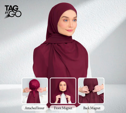 3IN1 Instant Faith Tag n' Go in Crimson Red