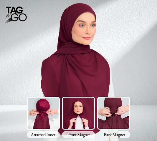 3IN1 Instant Faith Tag n' Go in Crimson Red