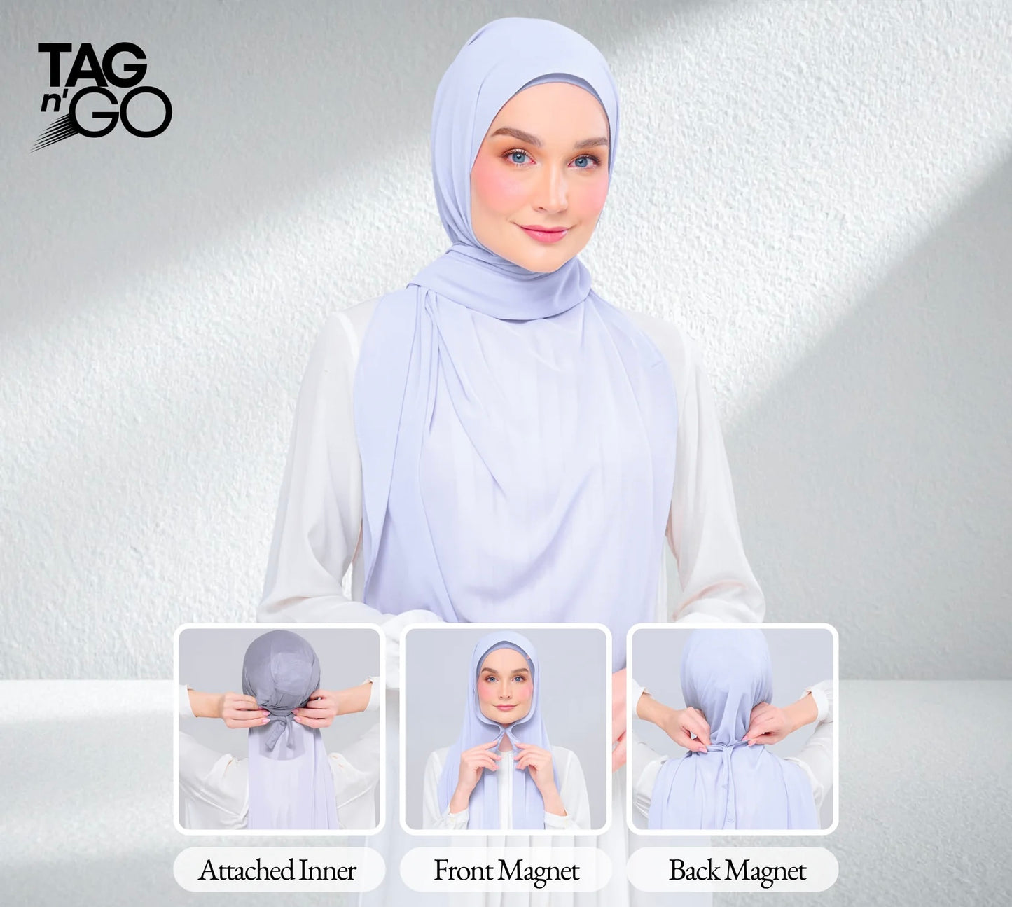 3IN1 Instant Faith Tag n' Go in Periwinkle